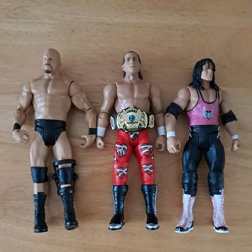 Wwe wrestling figures - 3x,