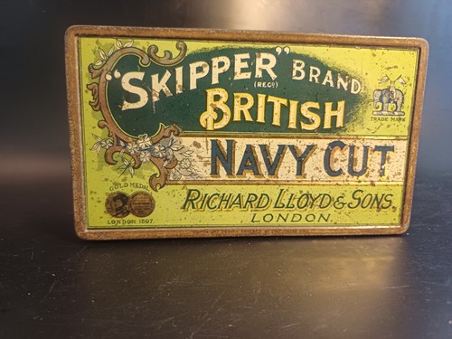 Old tobacco tin - tobacco,