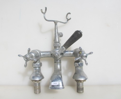 Antique brass bath mixer - antique, taps