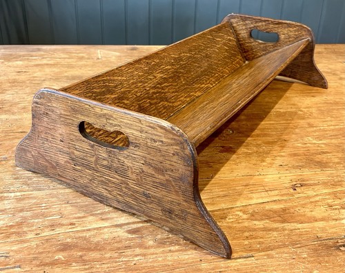 Antique oak book - antique, trough