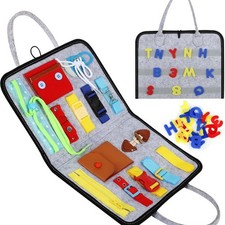 Montessori Fabric Busy Board