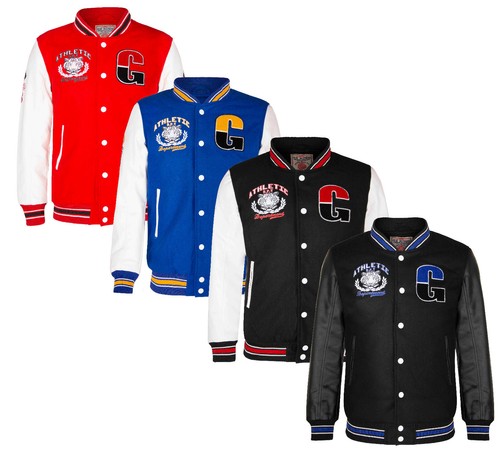Men baseball college jacket - men's,