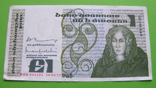 Ireland 1977 replacement - 1977, one