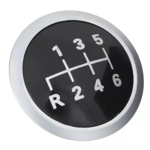 Speed gear shift knob badge - 6,