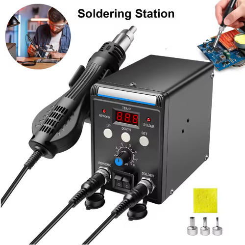 Soldering iron station - 2-in-1,