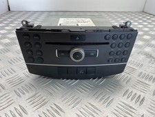 2011 MERCEDES BENZ C CLASS W204 CD RADIO PLAYER HEAD UNIT GENUINE A2049007202