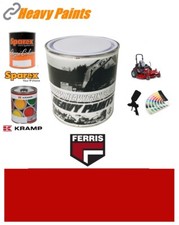 Ferris Lawn Mower Red Enamel Paint 1 Litre Tin