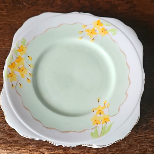 Grafton china floral - grafton, square