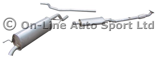 Corsa exhaust - , (2007-14)