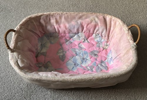 Vintage baby changing basket - vintage,