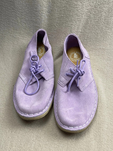 Clarks originals purple lilac - originals,
