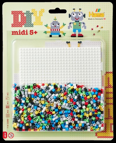 100 hama beads large - &,