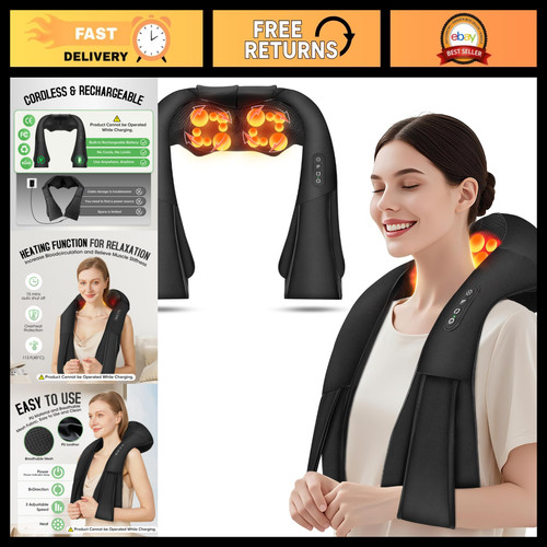 Cordless shiatsu neck - neck, &