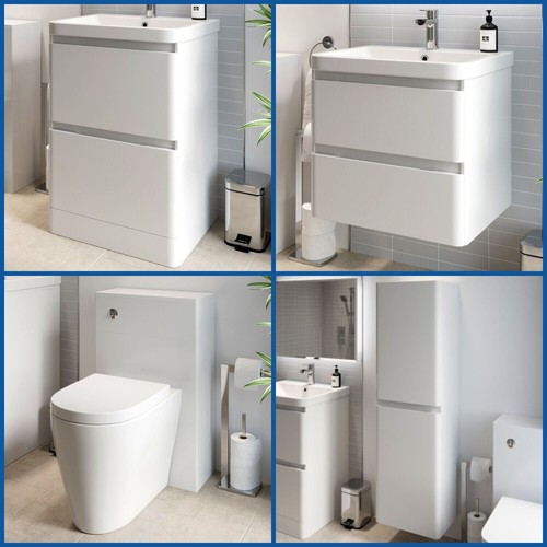 Bathroom vanity unit - unit, basin