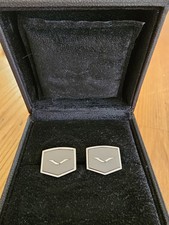 Vertu Stainless Steel Cufflinks V-8