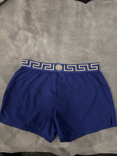 Versace men blue swim - blue,