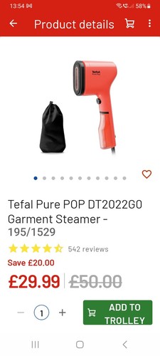 Garment steamer - garment,