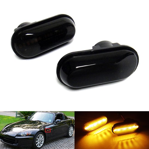 Black side indicator led - 2x,