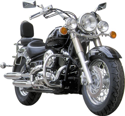 Engine guard spaan chromed - engine,