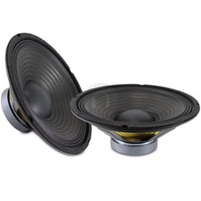 2x Skytronic 10" Components Bass Woofer Speaker Drivers Cones 400 Watt UK Stock