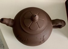 Chinese Yixing  purple clay tea pot with gift box