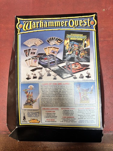 Warhammer quest lair the - lair, of