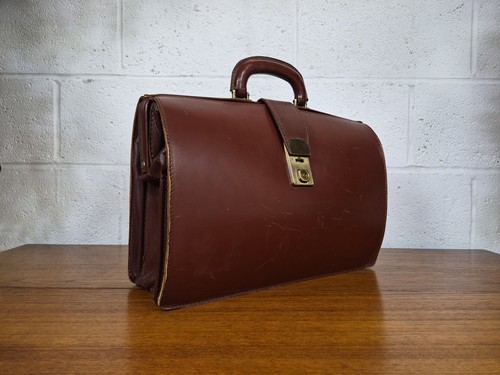 Vintage brown oxblood leather - vintage,