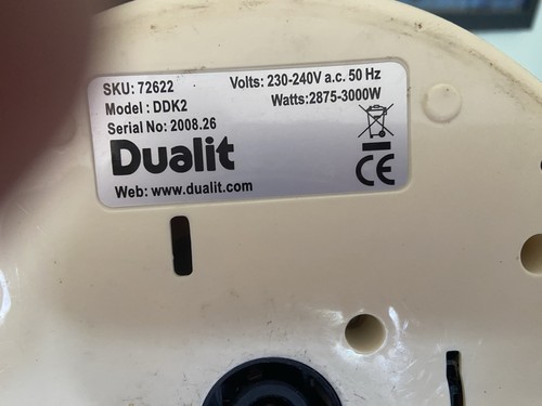 Dualit kettle 2008 - dualit,