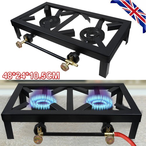Propane lpg gas double burner - lpg,