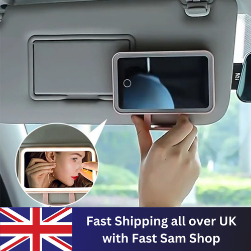 Car sun visor - sun, vanity