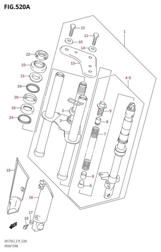 Suzuki genuine bolt - genuine, dr-z70