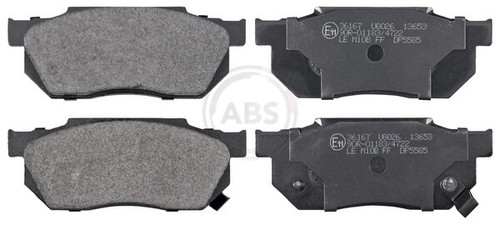 Brake pad set disc - brake,