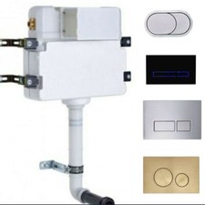 Concealed In Wall WC Toilet Cistern Choice Flush Plate Dual Roper Rhodes Tavisto