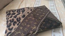 Louis Vuitton Leopard Print Scarf Used Excellent Condition