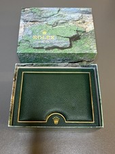Genuine Rolex Green Watch box