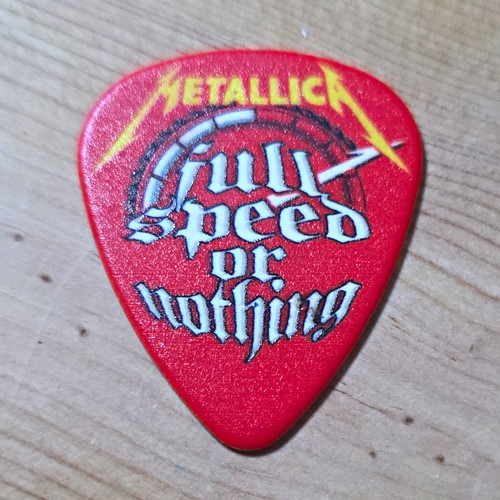Metallica guitar pick plectrum - metallica,