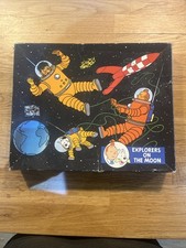 Tintin Explores On The Moon