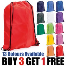 Drawstring Rucksack Bag For