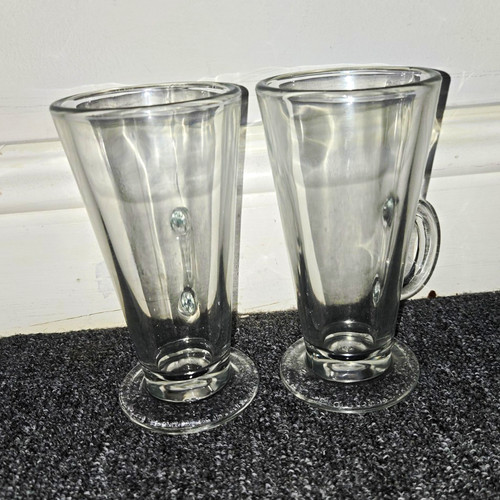 2pc clear latte - latte, glasses