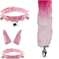 Wolf Fox Furry Tail Plug, ears