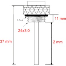 JMP Oil Temperature Gauge