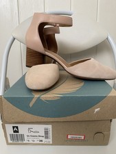 Clarks Suede Rose Pink Blush