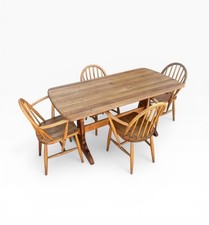 Vintage Ercol dining table and