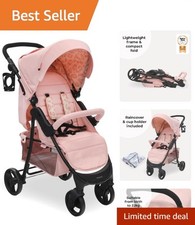 Elegant MB30 Pushchair for Babies & Toddlers - Adjustable Handle & Large Basket