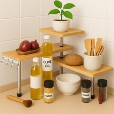 3 Tier Corner Shelf Unit