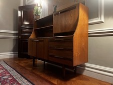 Vintage Stonehill Highboard Sideboard With Drop Down Drinks Cabinet