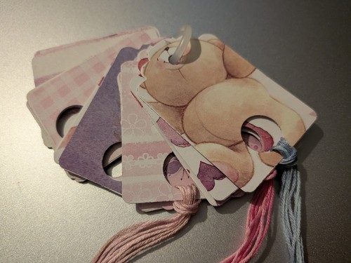 Floss drops thread - drops, holder