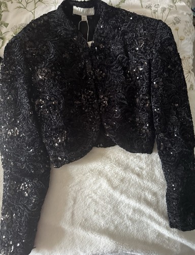 Zara sequin long sleeve - sequin, jacket