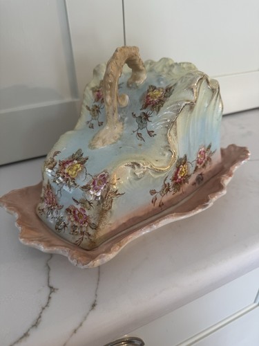 Large antique victorian floral - victorian,