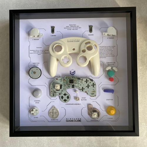Framed original nintendo - original,